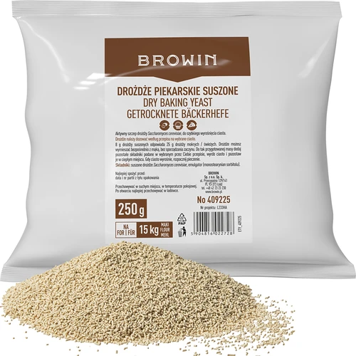 Kuivattu leivinhiiva, 250g  - 1 