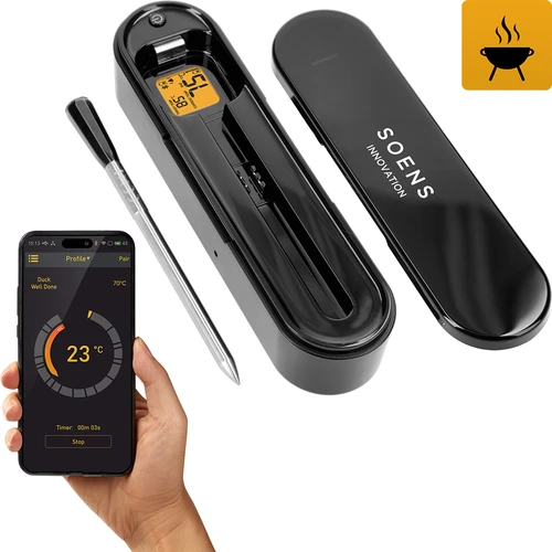 Kulinaarinen lämpömittari langattomalla Bluetooth-anturilla  - 1 