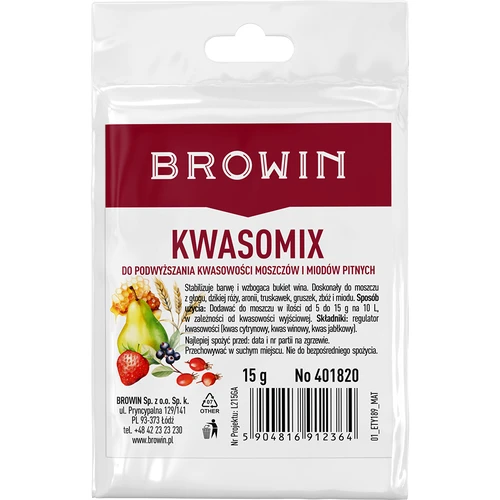 Kwasomix - happamuuden säätelijä  - 1 