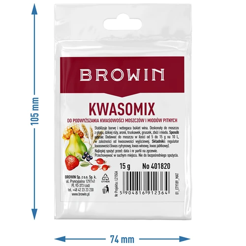 Kwasomix - happamuuden säätelijä - 4
