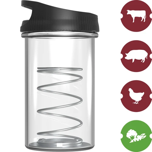 Lasinen kinkku- ja leikkelemuotti 450 g - 4