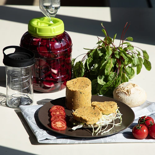 Lasinen kinkku- ja leikkelemuotti 450 g - 13