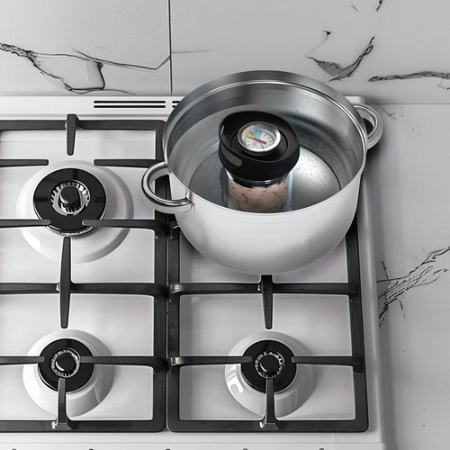 Lasinen kinkku- ja leikkelemuotti 450 g - 8