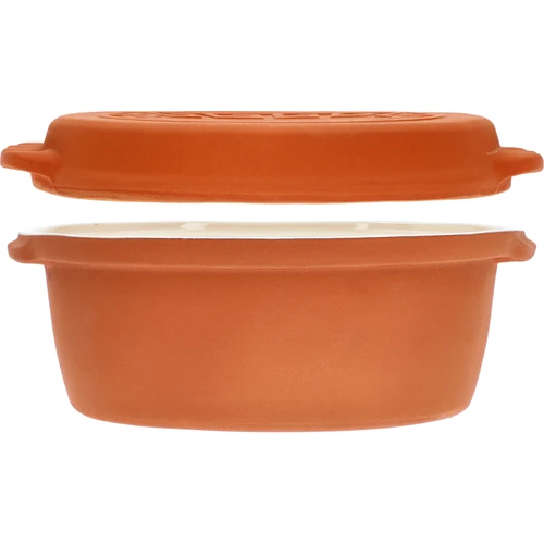 Lasitettu roomalainen pata 4,5 L (meanderit) - 4