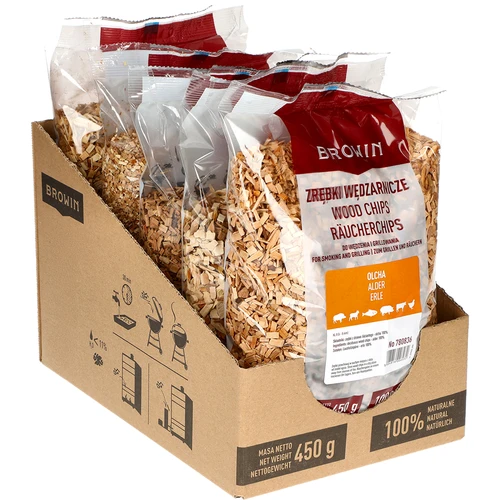 Leppäsavuhake savustukseen ja grillaukseen, 450 g, kl. 8 - 2