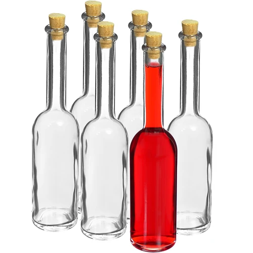 Likööripullo 100 ml 6 kpl + 6 korkkia - 2