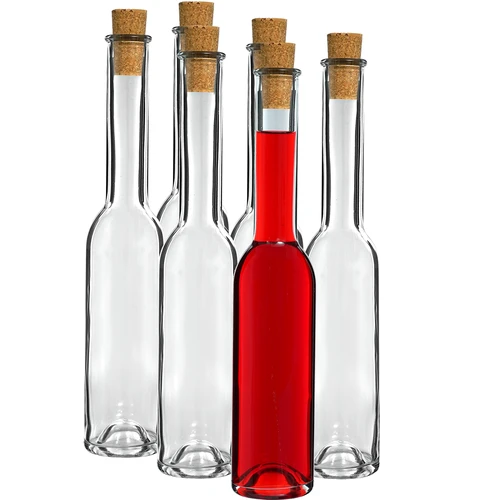 Likööripullo 200 ml 6 kpl + 6 korkkia 23/18 - 2