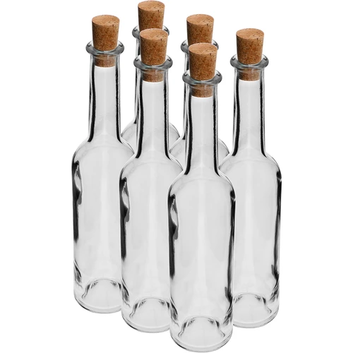 Likööripullo 350 ml 6 kpl + 6 korkkia  - 1 