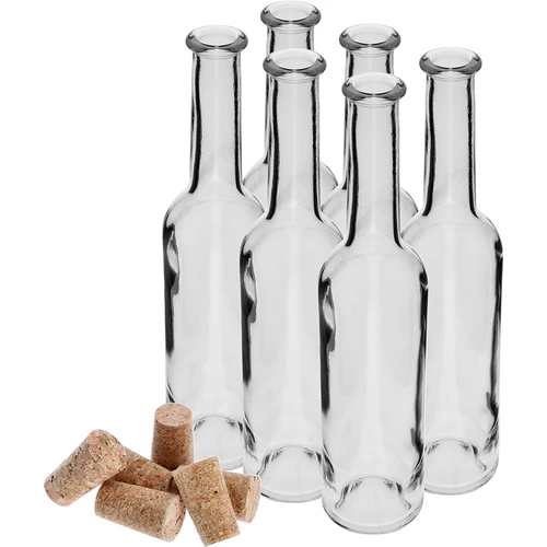 Likööripullo 350 ml 6 kpl + 6 korkkia - 3