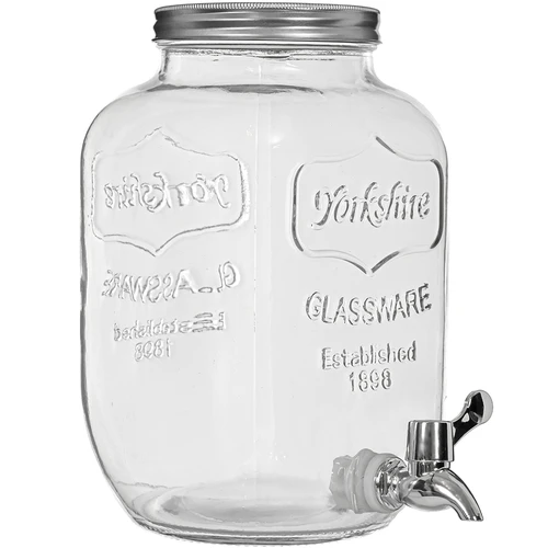 Limonadapurkki hanalla - lasinen, 4 L  - 1 