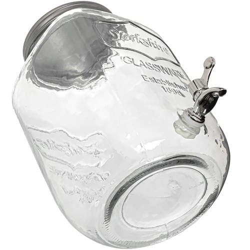 Limonadapurkki hanalla - lasinen, 4 L - 3
