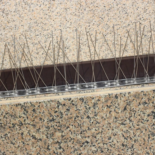 Lintupiikit, metallilistalla, 10 kpl - 12