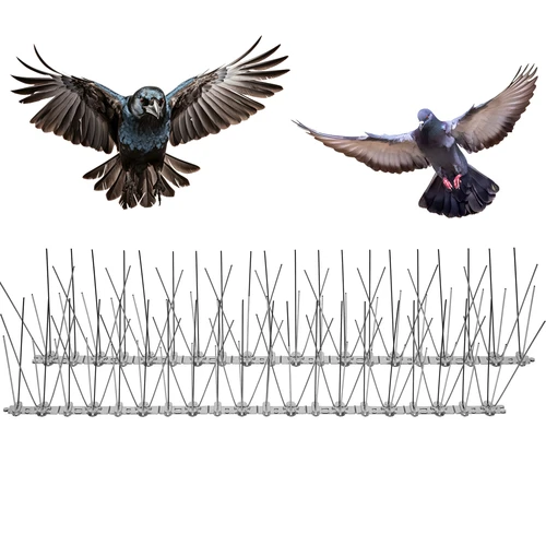 Lintupiikit, muovisella listalla, 10 kpl - 4