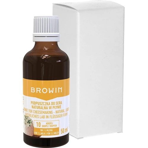 Luonnollinen nestemäinen juoksute juustolle 50 ml - 2