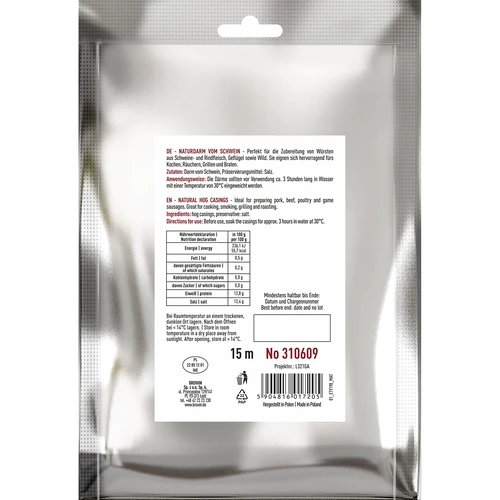 Luonnollinen sian suolisto 28/30, 15m - 2