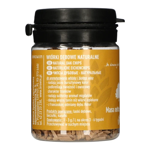 Luonnolliset tammilastut (paahtamattomat), 20g  - 1 