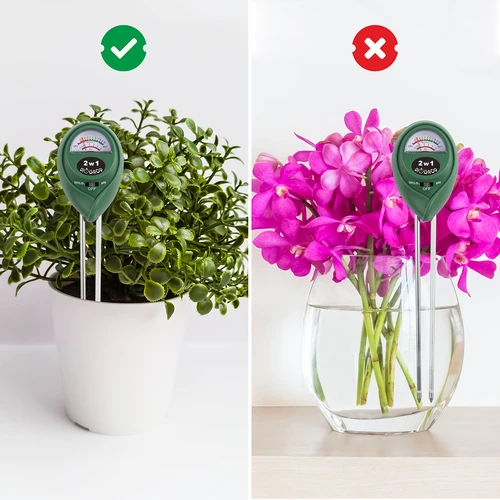 Maaperätesteri 2-in-1 - pH ja kosteus - 8