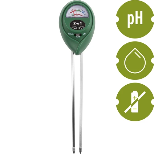 Maaperätesteri 2-in-1 - pH ja kosteus - 2