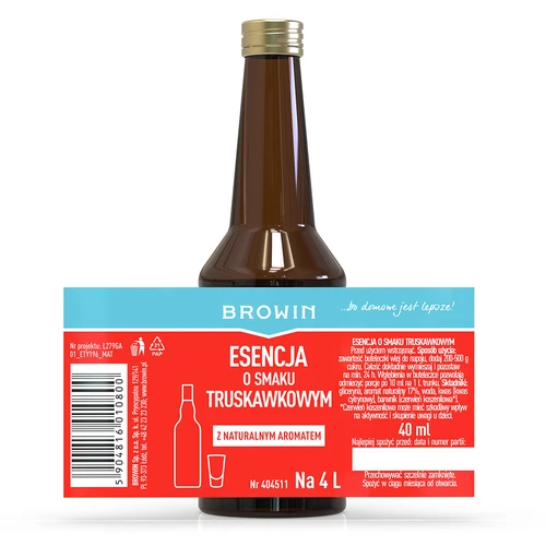 Mansikanmakuinen esanssi, 40 ml - 4