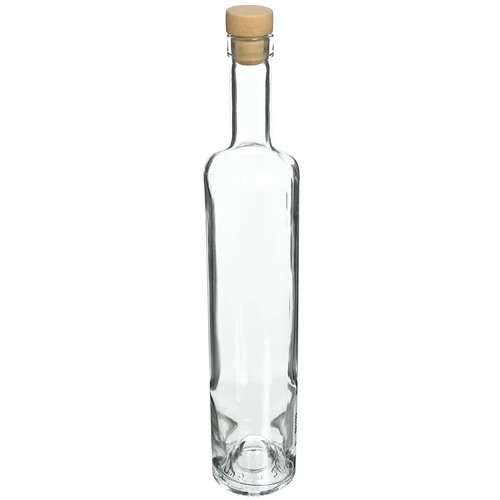 Marina-pullo korkilla, valkoinen 0,5 L  - 1 