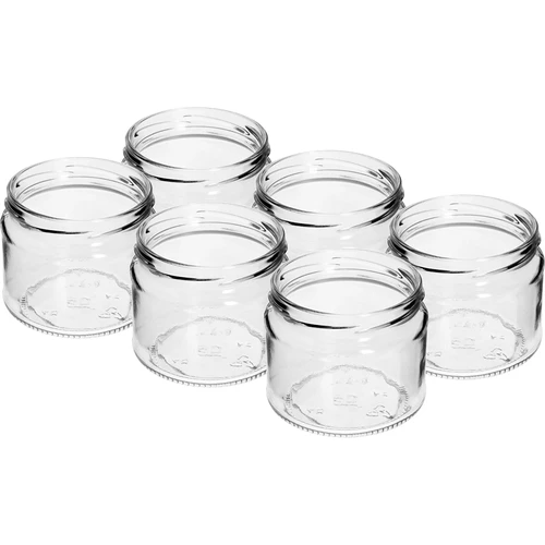 Matala purkki 330ml - värillisellä kannella fi 82/6, 6kpl. - 4