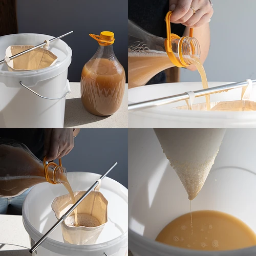 Mehun suodatuspussi - Kartionmuotoinen - 12 L - 3