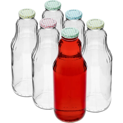 Mehupullo 1 L kierrekorkilla - fi 43 - 2