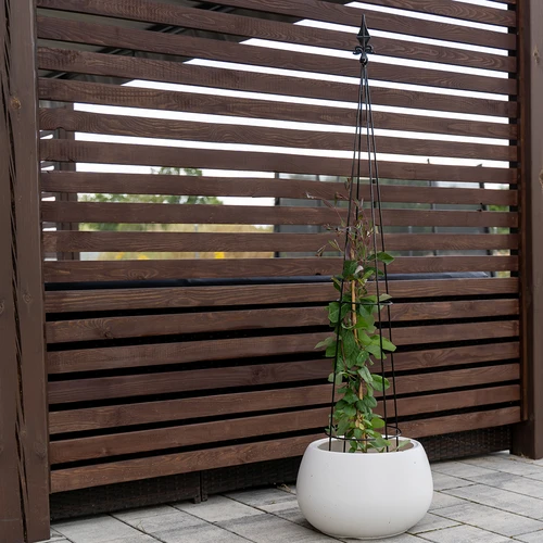 Metallinen pergola - Pyramidi, 135 cm - 5