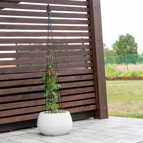 Metallinen pergola - Pyramidi, 135 cm - 4