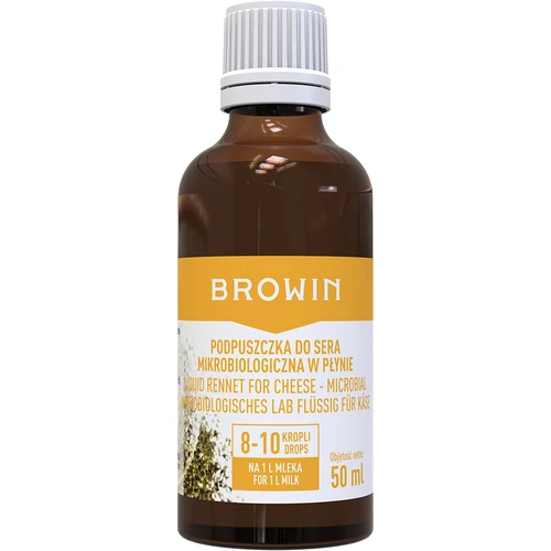Mikrobiologinen juoksute juustolle nestemäisessä muodossa 50 ml  - 1 