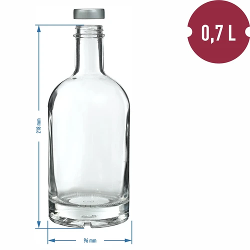 Miss Barku -pullo kierrekorkilla 700 ml - 5