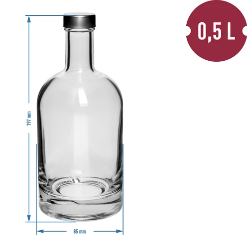 Miss Barku valkoinen pullo 0,5 L - 2