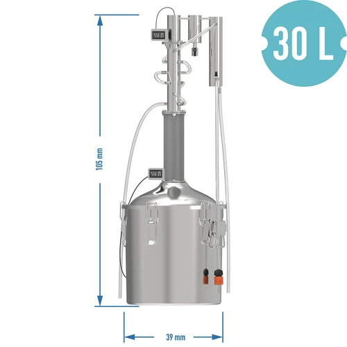 Modulaarinen tislaaja Convex 30 L - Torpedo, 'Kylmät Sormet' - 13
