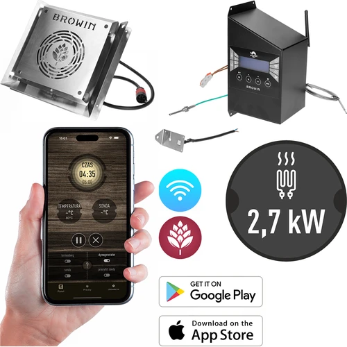 Moduulisarja Wi-Fi-ohjaimella -dragON IQ 2,7 kW, puutarhasavustamoille  - 1 