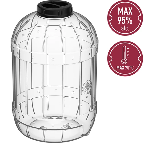 Monikäyttöinen 18L purkki kierrekannella - 4