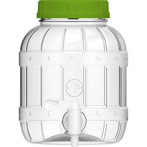Monikäyttöinen purkki hanalla 3L - 3
