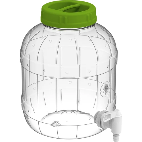 Monikäyttöinen purkki hanalla 5L - 2