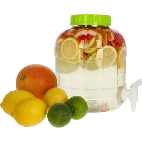 Monikäyttöinen purkki hanalla 5L - 7