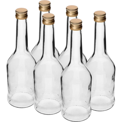 Napoleon-pullo 500 ml kierrekorkilla fi28, 6 kpl  - 1 