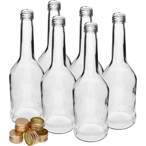 Napoleon-pullo 500 ml kierrekorkilla fi28, 6 kpl - 3