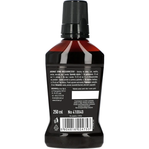 Nestemäinen savuaromi, 20 kg, 250 ml - 2