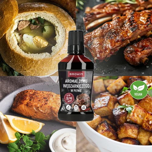 Nestemäinen savuaromi, 20 kg:lle, 250 ml - 8