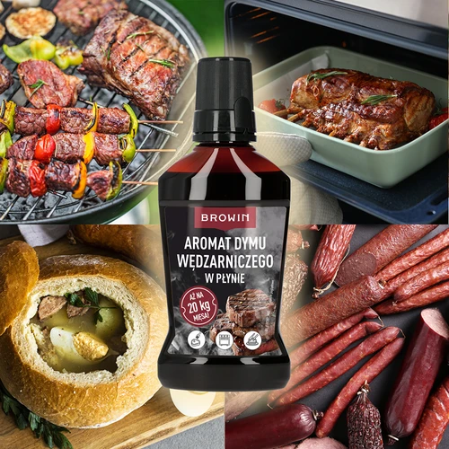 Nestemäinen savuaromi, 20 kg:lle, 250 ml - 6