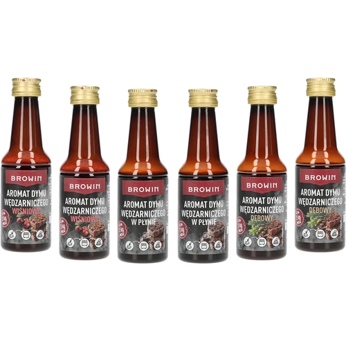 Nestemäinen savuaromisetti, 6 x 40 ml