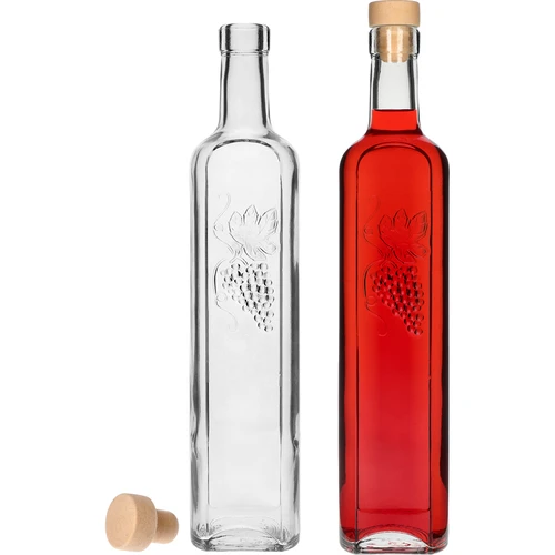 NieWINNA-pullo 500 ml korkilla - 4