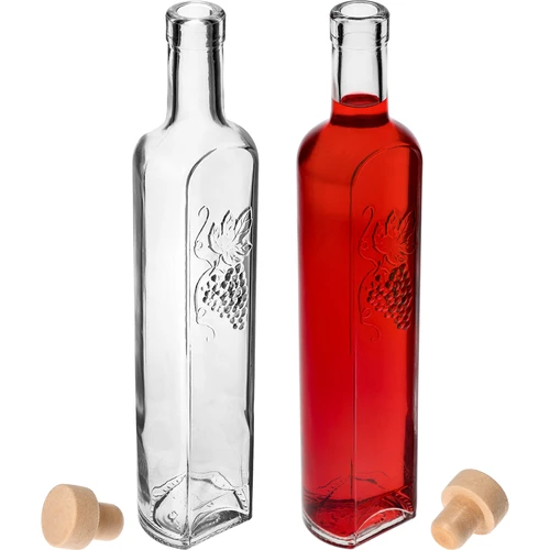 NieWINNA-pullo 500 ml korkilla - 5