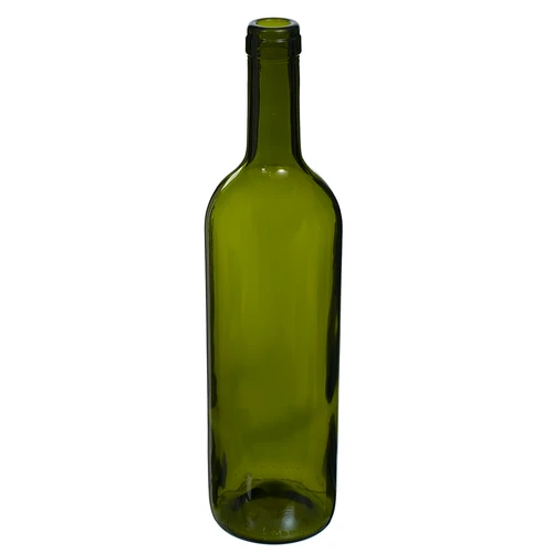 Oliivinvihreä viinipullo 0,75 L - pakkaus 8 kpl - 3