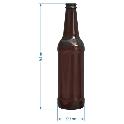 Olutpullo 0,5 L - pakkaus 8 kpl - 4
