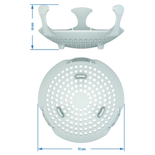 Paino - siivilä säilykkeille, hapattamiselle ja etikalle - purkkeihin fi 100 mm - 12 kpl. - 4