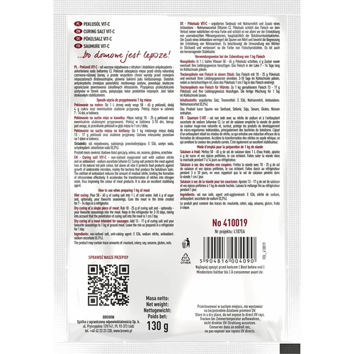 Peklasuola Vit-C - 130 g - 2